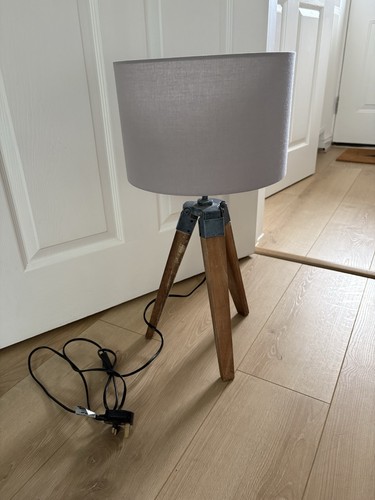 Next wooden bronx tripod side - wooden,