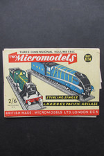 Two Micromodels, Stirling Single , LNER 462 Pacific A4 Class, original