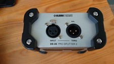 Klark Teknik DS 20 Passive Splitter. Pro splitter 2. *Collection from Manchester
