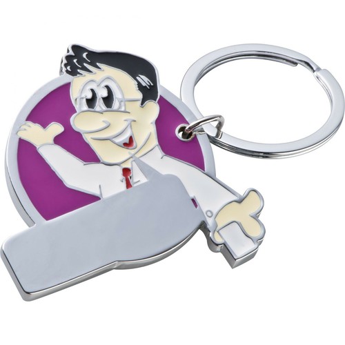 Personalised keyring engrave