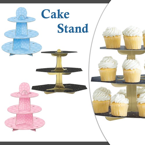 Tier cake stand afternoon - 3,