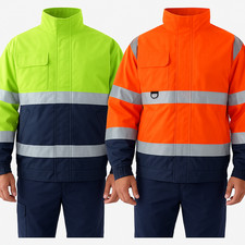 Mens Hi Vis Two Tone Safety