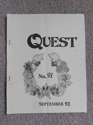 Quest magazine issue - quest,