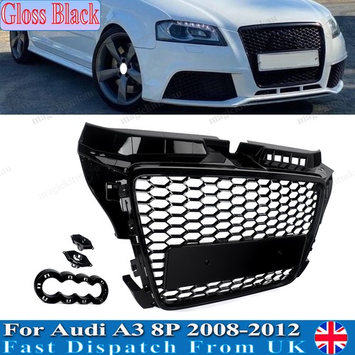 Gloss black honeycomb front - gloss,