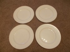 4 x WEDGWOOD VERA WANG BLANC