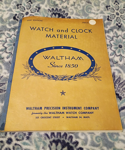 1958 edition waltham watch - 1958, "watch