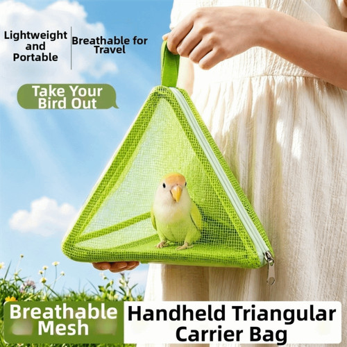 Breathable mesh bird carrier - breathable,
