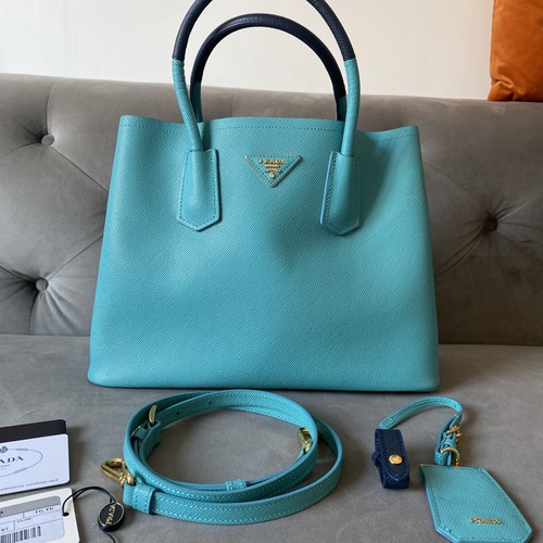Prada double medium - prada, saffiano