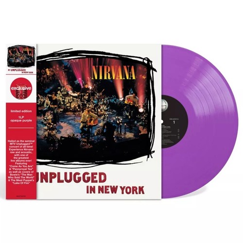 Nirvana purple vinyl mtv - purple,