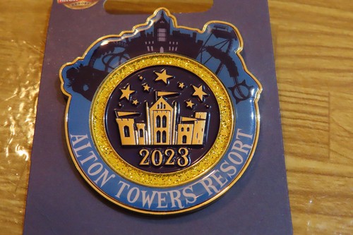 Alton towers 2023 - towers, logo