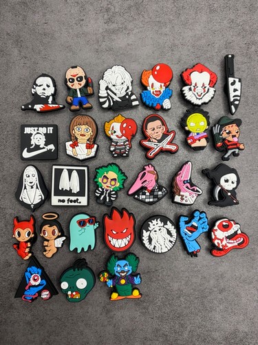 Lapel pin brooch - badge, horror