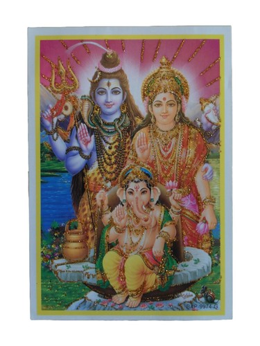 Hindu god glossy - glossy, picture