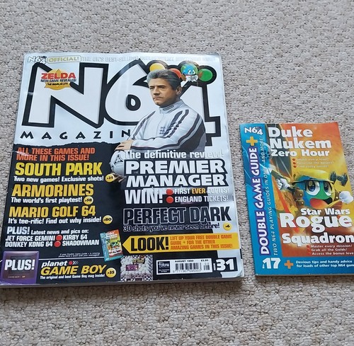 N64 magazine issue - magazine,
