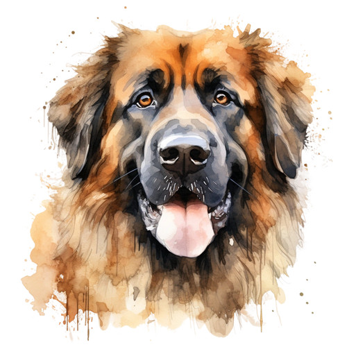 Leonberger car decal - car, dogs