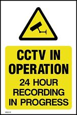 CCTV in operation 24hr