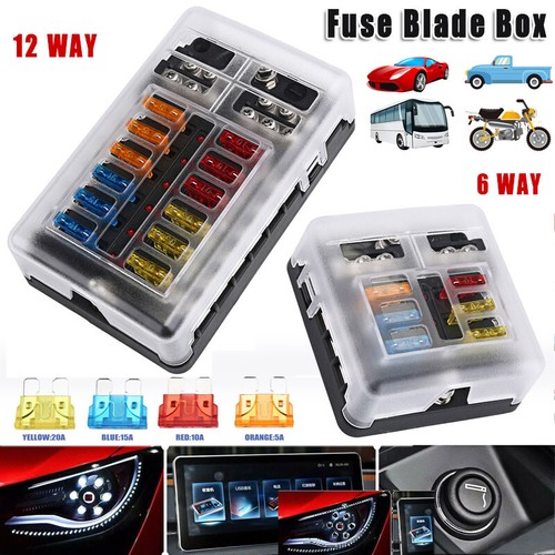 12way 12v 24v - 6/12way, fuse