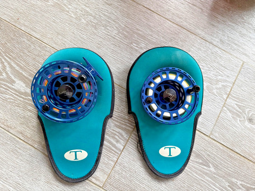 Tibor fly reel - fly, signature