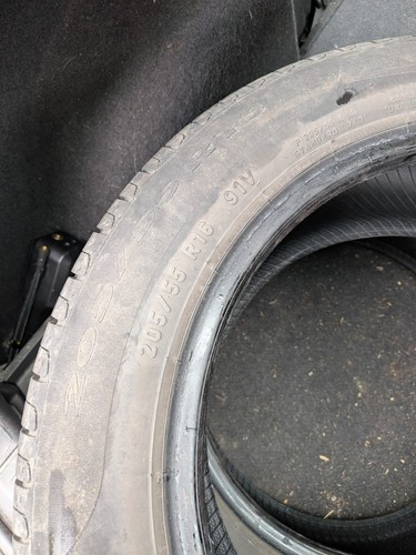 Pair inch branded tyre - pair,