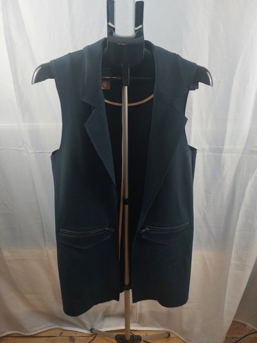 Topshop navy longline - topshop,