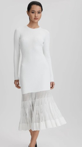 Reiss tasmin knit dress - tasmin, s