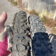 Pair Of CST Mountain Bike Tyres 26 x 1.95” - Knobbly Wire Bead