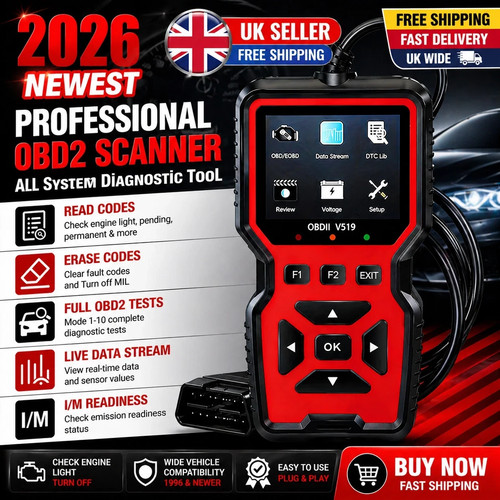 2026 v519 obd2 scanner car - scanner,