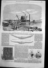 Antique Old Print Dredgers