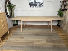 John Lewis Bari Extending Dining Table, Natural