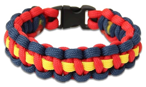 Regimental paracord wristband - regimental,