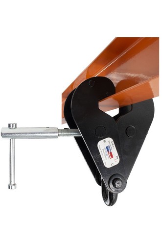 Tonne beam clamp - clamp, black