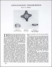 ANGLO-SAXON FINGER-RINGS. BY