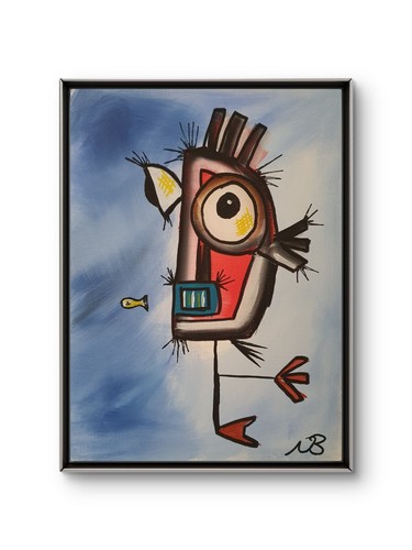 Original acrylic painting - acrylic,