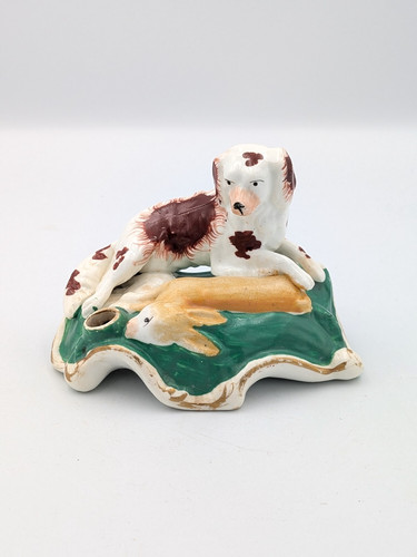 Victorian staffordshire dog - staffordshire,