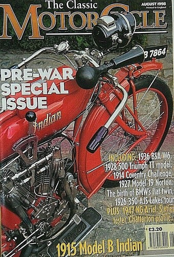 Classic motorcycle aug 1998 - classic,