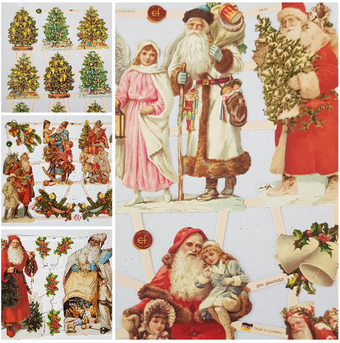 Christmas paper scraps - christmas,