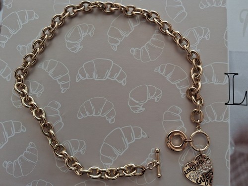 Guess gold heart necklace - guess,