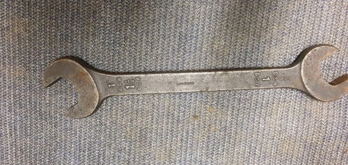 Vintage lion brand spanner - lion,