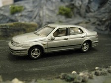 Hongwell Cararama 1:72 scale SAAB 9-5  in silver Model car Diecast car