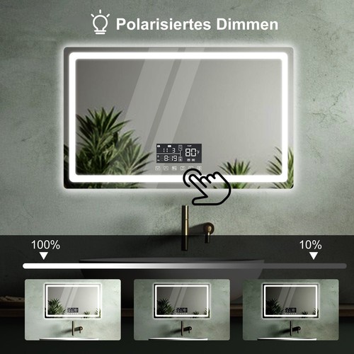 Unframed frameless bath mirror - unframed,