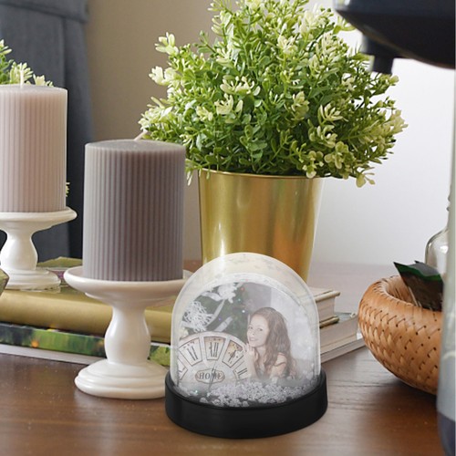 Picture display snow globe - display,