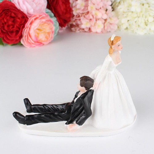Bride and groom figurine - groom,