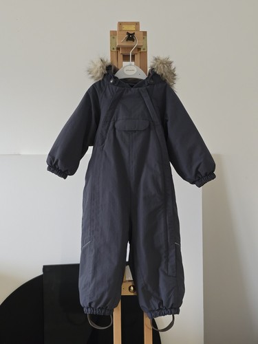 Wheat snow suit - snow, grey
