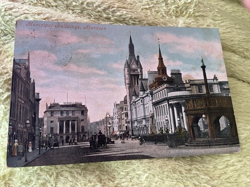 Vintage postcard municipal - vintage,