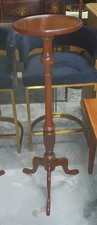 ANTIQUE REPRODUCTION MAHOGANY PLANT STAND TORCHERE           FREE UK POSTAGE