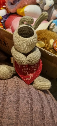 Boofle plush with heart - plush,