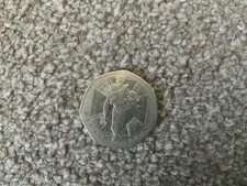 rare 50p coin wounded soldier