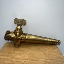 Vintage Solid Brass Beer Keg Tap Metal Veribest Harry Mason Birmingham