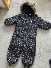 Snow suit puddle suit H&M girls 12-18 months