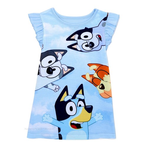 Bluey pajamas girls size 2 - pajamas,