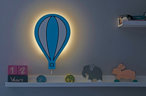 Hot air balloon wall light - light, /